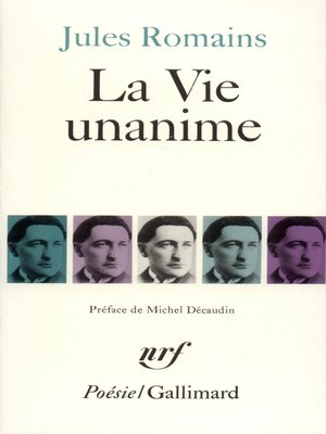 cover image of La Vie unanime